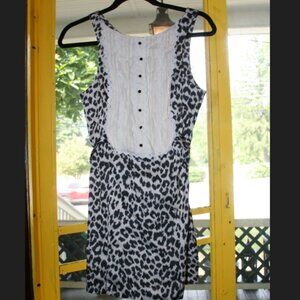 Kimchi Blue June Boatneck Bib Collar Mini Dress